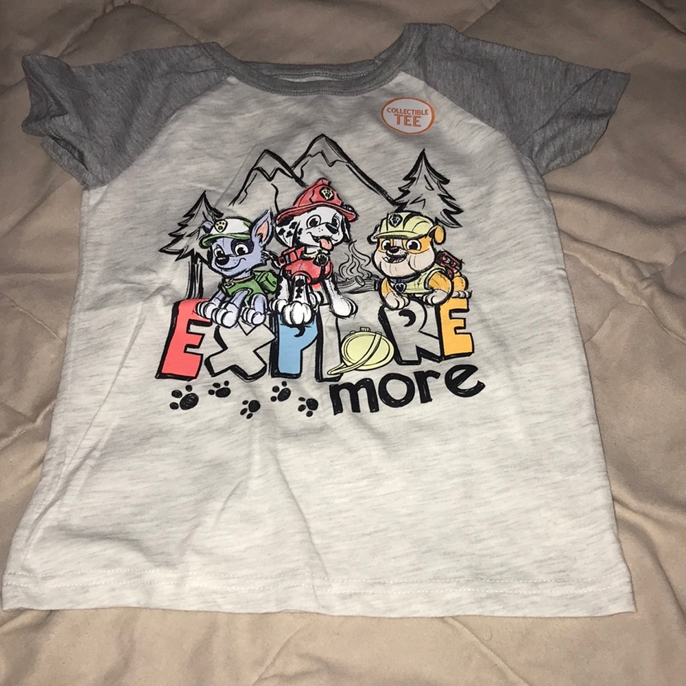 Toddler boy paw patrol top